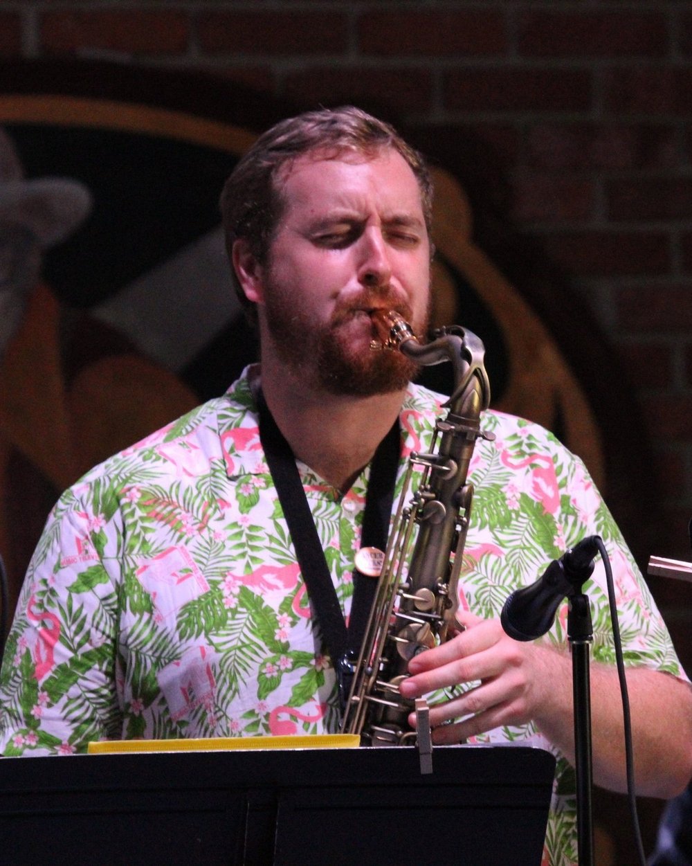 Andrew Vogel Plays Saxophone